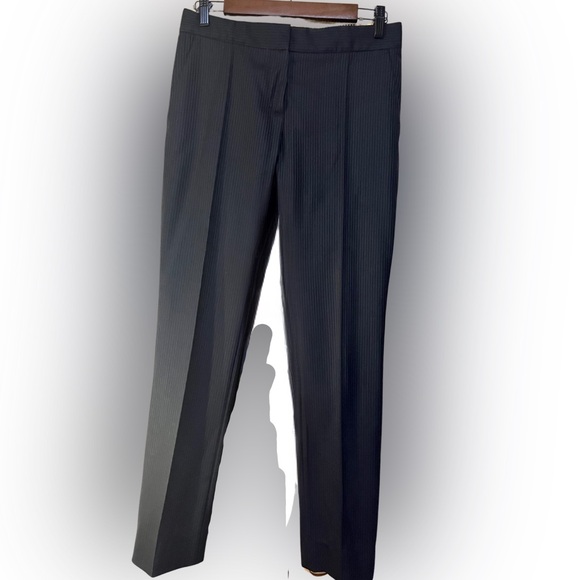 Stella McCartney pinstripe tailored pants trousers 100% wool - Picture 2 of 6